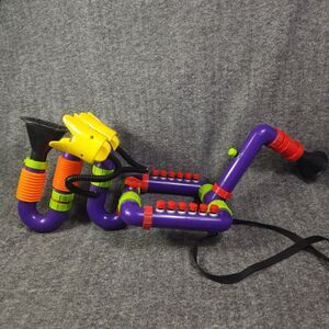 Vtg Wacky Sax Musical Toy 90s Instrument For Parts/Display Imagination Nonworkin